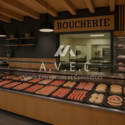 Vente Boucherie sud Ardèche top emplacement