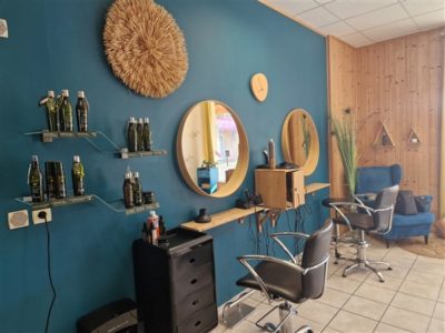 Vente salon de coiffure en sud Ardèche sans personnel