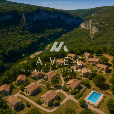 Vends Camping 12ha en sud Ardèche